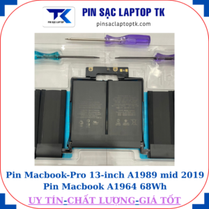 Pin Macbook Pro 13 inch A1989 mid 2019 Pin Macbook A1964 68Wh