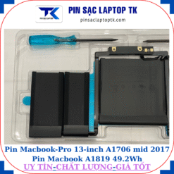 Pin Macbook Pro 13 inch A1706 mid 2017 Pin Macbook A1819 49.2Wh