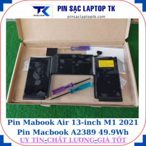 Pin Mabook Air 13 inch M1 2021 Pin Macbook A2389 49.9Wh
