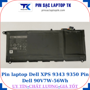 Pin Dell XPS 9343 9350 Pin Dell 90V7W-56Wh