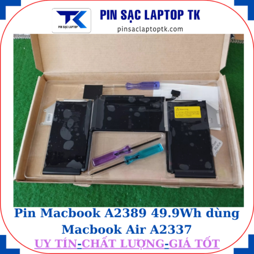 Pin Macbook A2389 49.9Wh dùng Macbook Air A2337