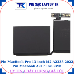 Pin MacBook Pro 13 inch M2 A2338 2022 Pin Macbook A2171 58.2Wh