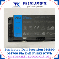 Pin Dell Precision M4800 M4700 Pin Dell FV993 97Wh