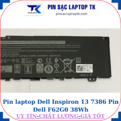 Pin Dell Inspiron 7380 2-in-1 Pin Dell F62G0 38Wh