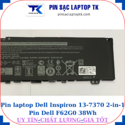 Pin Dell Inspiron 13-7370 2-in-1 Pin Dell F62G0 38Wh