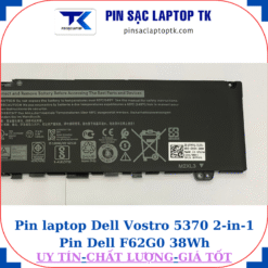 Pin Dell Vostro 5370 2-in-1 Pin Dell F62G0 38Wh
