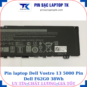 Pin Dell Vostro 13 5000 Pin Dell F62G0 38Wh