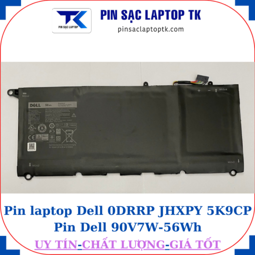 Pin Dell 0DRRP JHXPY 5K9CP Pin Dell 90V7W-56Wh