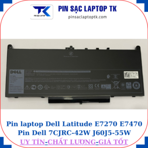 Pin Dell Latitude E7270 E7470 Pin Dell 7CJRC-42W J60J5-55W