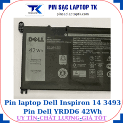 Pin Dell Inspiron 14 3493 Pin Dell YRDD6 42Wh