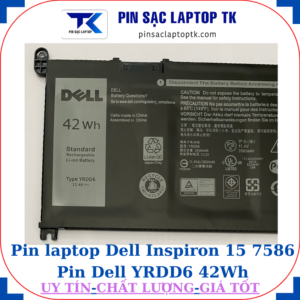 Pin Dell Inspiron 15 7586 Pin Dell YRDD6 42Wh