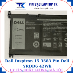 Pin Dell Inspiron 15 3583 Pin Dell YRDD6 42Wh