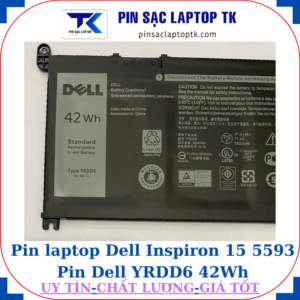 Pin Dell Inspiron 15 5593 Pin Dell YRDD6 42Wh