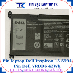 Pin Dell Inspiron 15 5594 Pin Dell YRDD6 42Wh