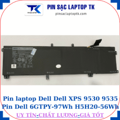 Pin Dell Dell XPS 9530 9535 Pin Dell TOTRM-61Wh 245RR-91Wh