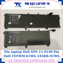 Pin Dell Dell XPS 15 9530 Pin Dell TOTRM-61Wh 245RR-91Wh