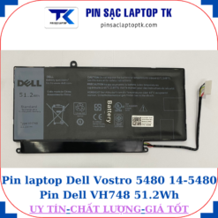 Pin Dell Vostro 5480 14-5480 Pin Dell VH748 51.2Wh