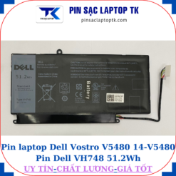 Pin Dell Vostro V5480 14-V5480 Pin Dell VH748 51.2Wh