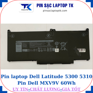 Pin Dell Latitude 5300 5310 Pin Dell MXV9V 60Wh