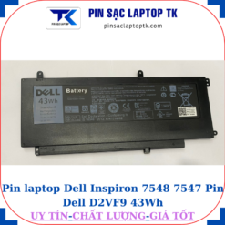 Pin Dell Inspiron 7548 7547 Pin Dell D2VF9 43Wh
