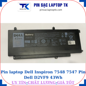 Pin Dell Inspiron 7548 7547 Pin Dell D2VF9 43Wh