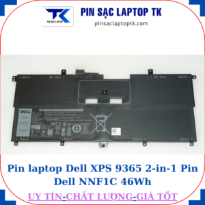 Pin Dell XPS 9365 2-in-1 Pin Dell NNF1C 46Wh