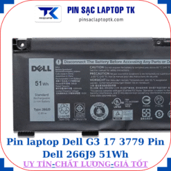 Pin Dell G3 17 3779 Pin Dell 266J9 51Wh