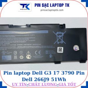 Pin Dell G3 17 3790 Pin Dell 266J9 51Wh