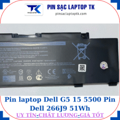 Pin Dell G5 15 5500 Pin Dell 266J9 51Wh