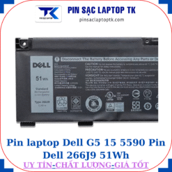 Pin Dell G5 15 5590 Pin Dell 266J9 51Wh