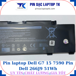 Pin Dell G7 15 7590 Pin Dell 266J9 51Wh