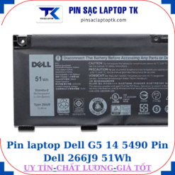 Pin Dell G5 14 5490 Pin Dell 266J9 51Wh