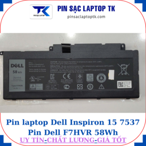 Pin Dell Inspiron 15 7537 Pin Dell F7HVR 58Wh
