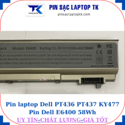 Pin Dell PT436 PT437 KY477 Pin Dell E6400 58Wh