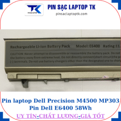 Pin Dell Precision M4500 MP303 Pin Dell E6400 58Wh
