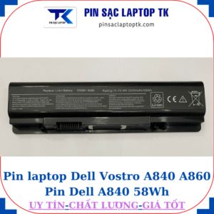 Pin Dell Vostro A840 A860 Pin Dell A840 58Wh