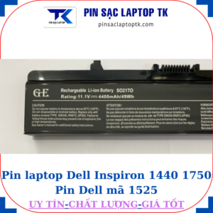 Pin Dell Inspiron 1440 1750 Pin Dell mã 1525