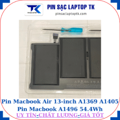 Pin Macbook Air 13 inch A1369 A1405 Pin Macbook A1496-54.4Wh