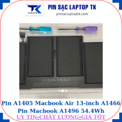 Pin A1405 dùng Macbook-Air 13 inch A1466 Pin Macbook A1496-54.4Wh