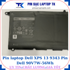 Pin Dell XPS 13 9343 Pin Dell 90V7W-56Wh
