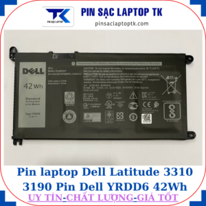 Pin Dell Latitude 3310 3190 Pin Dell YRDD6 42Wh