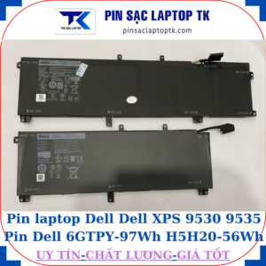 Pin Dell Dell XPS 9530 9535 Pin Dell TOTRM-61Wh 245RR-91Wh
