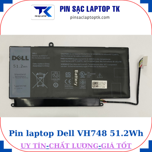 Pin Dell VH748-51.2Wh