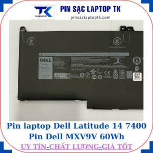 Pin Dell Latitude 14 7400 Pin Dell MXV9V 60Wh