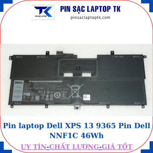 Pin Dell XPS 13 9365 Pin Dell NNF1C 46Wh
