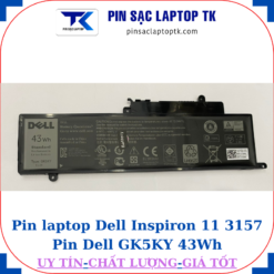 Pin Dell Inspiron 11 3157 Pin Dell GK5KY 43Wh