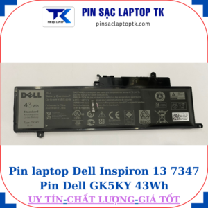 Pin Dell Inspiron 13 7347 Pin Dell GK5KY 43Wh