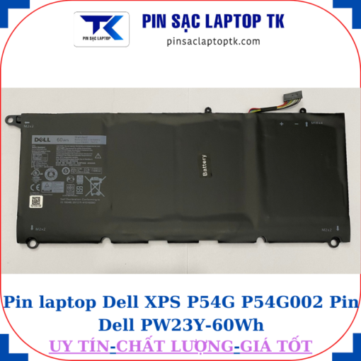 Pin Dell XPS P54G P54G002 GD1JP Pin Dell PW23Y-60Wh