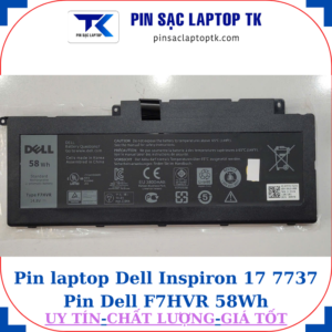 Pin Dell Inspiron 17 7737 Pin Dell F7HVR 58Wh