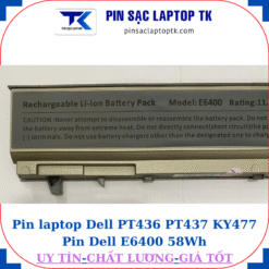 Pin Dell PT436 PT437 KY477 Pin Dell E6400 58Wh